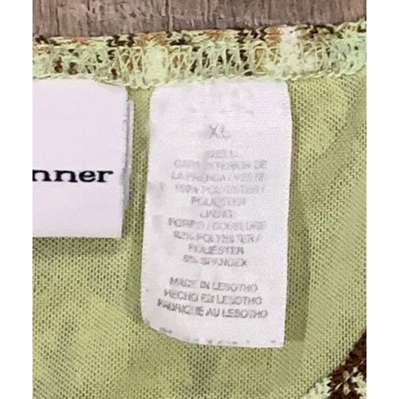 Alfred Dunner Womens Zigzag Pattern Short Sleeve Knit Top Lined Multicolor Sz XL - Picture 9 of 14